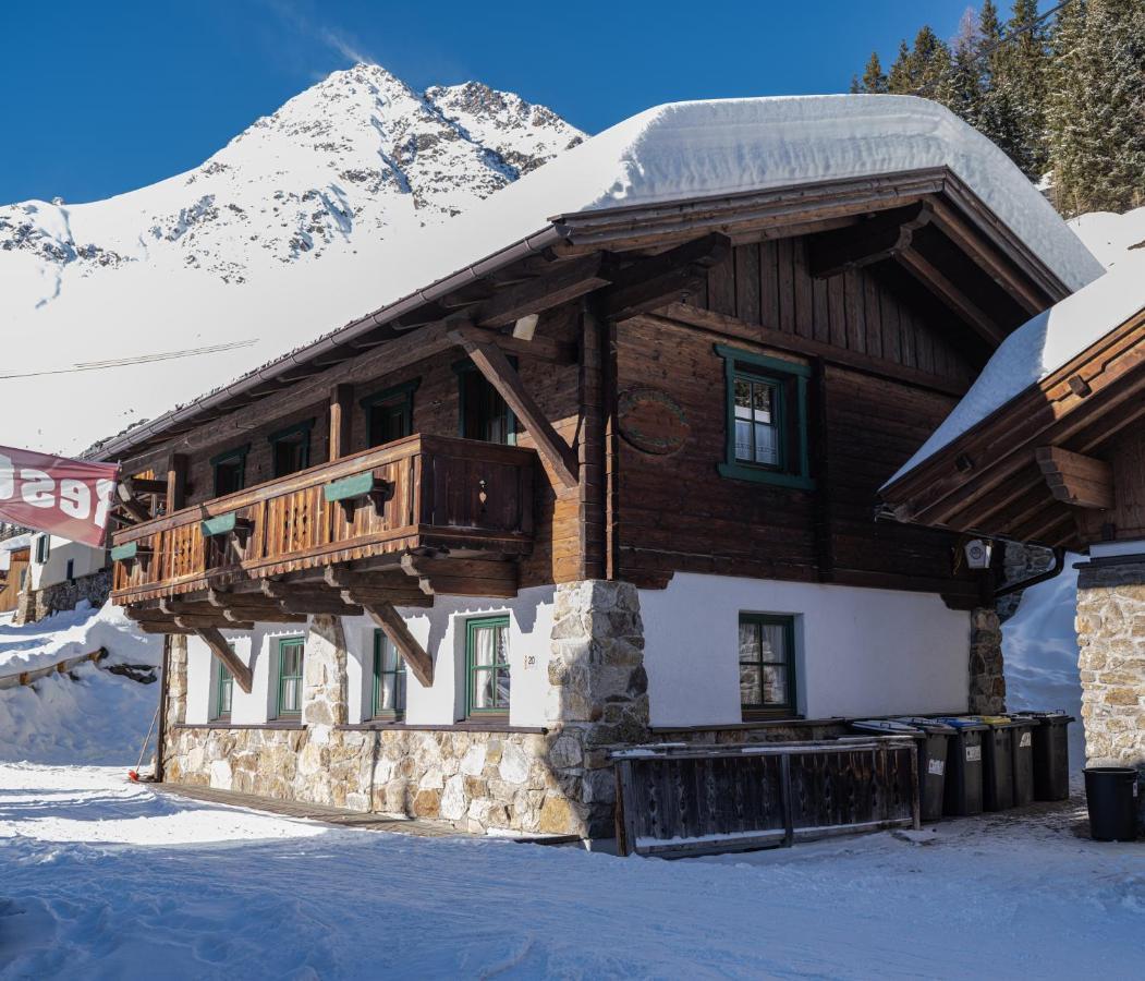 Ferienclub Silbertal - Almhütten Sölden Exterior foto