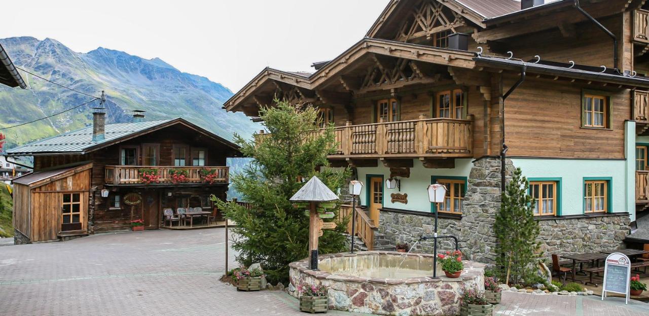 Ferienclub Silbertal - Almhütten Sölden Exterior foto
